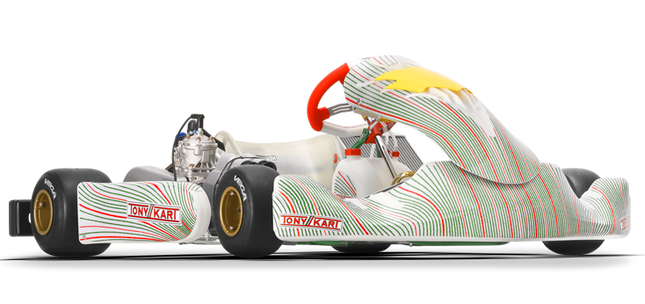 TONY KART 2025  RACER 401 t ROLLING CHASSIS