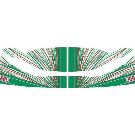 TONY KART 401RR M10 NOSE CONE STICKER SET