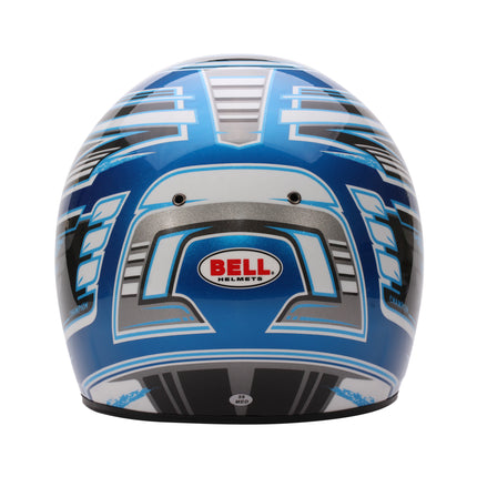 BELL MOTOR SPORT HELMET KC7 2025 - CMR Champion Blue Red Orange Yellow