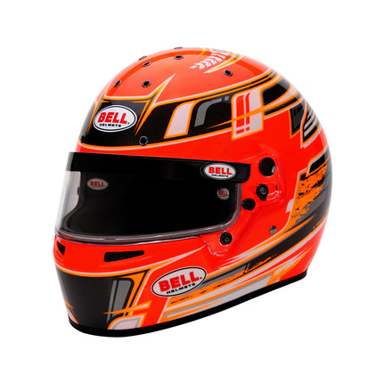 BELL MOTOR SPORT HELMET KC7 2025 - CMR Champion Blue Red Orange Yellow