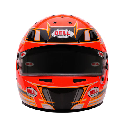 BELL MOTOR SPORT HELMET KC7 2025 - CMR Champion Blue Red Orange Yellow