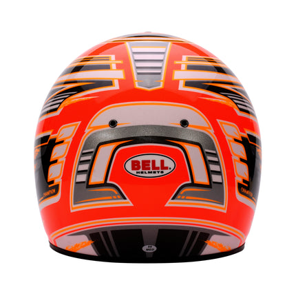 BELL MOTOR SPORT HELMET KC7 2025 - CMR Champion Blue Red Orange Yellow