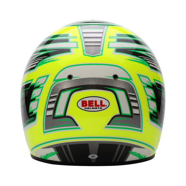 BELL MOTOR SPORT HELMET KC7 2025 - CMR Champion Blue Red Orange Yellow