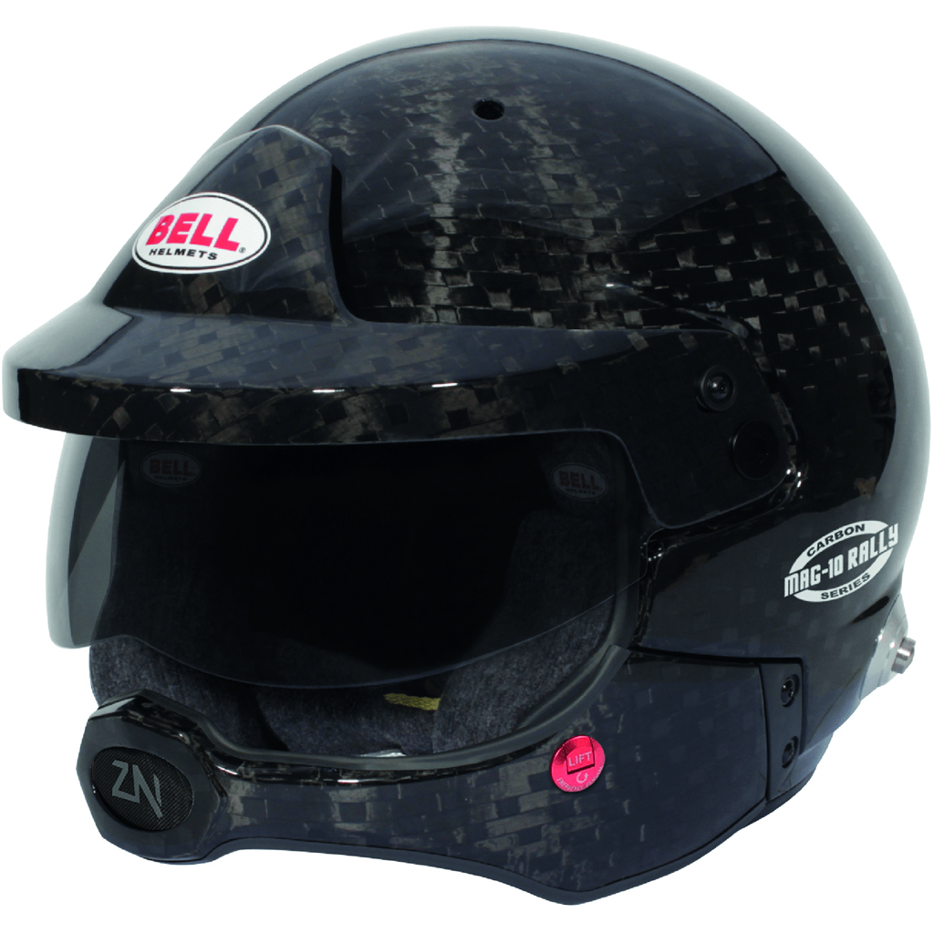 BELL MOTOR SPORT MAG-10 RALLY CARBON HELMET (HANS) FIA8859/SA2020 – Next Karting