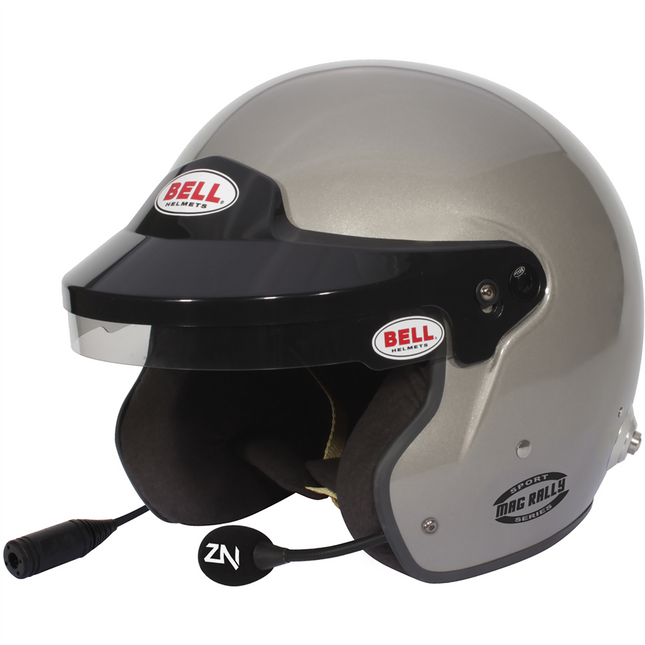 BELL MOTOR SPORT MAG RALLY TITANIUM (HANS) FIA8859 CAR RACING HELMET