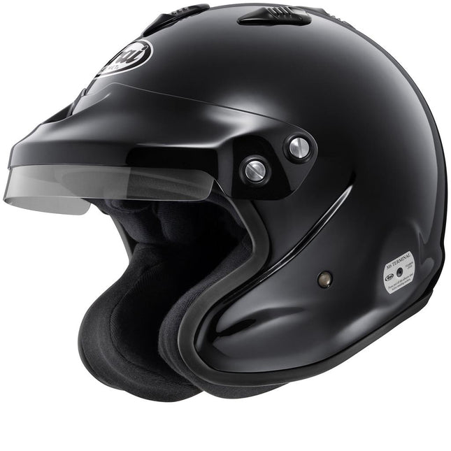 ARAI GP-J3 FIA CAR RACING HELMET BLACK