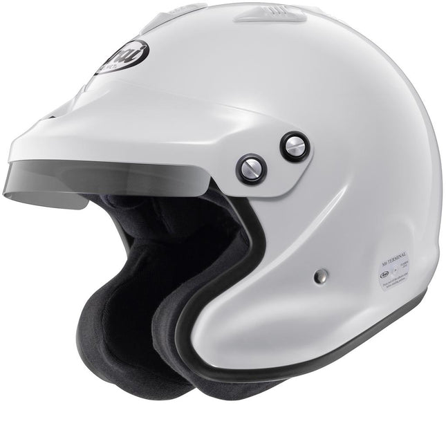 ARAI GP-J3 FIA CAR RACING HELMET WHITE