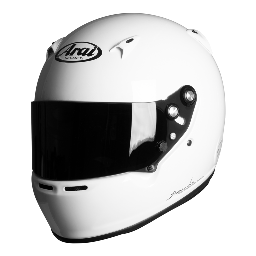 ARAI WHITE GP-5W HELMET – Next Karting