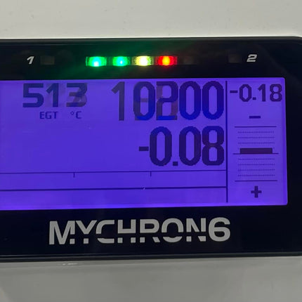 Mychron 6 GPS Lap-timer + M10 Temp Pick Up / Rotax