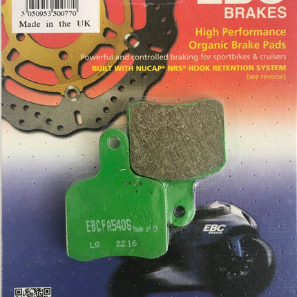 TONY KART EBC FA540S PAD SET 2004 - 2017