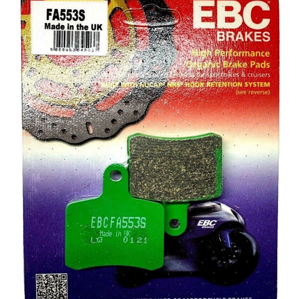 TONY KART EBC FA553S PAD SET CURRENT BSD CALLIPER
