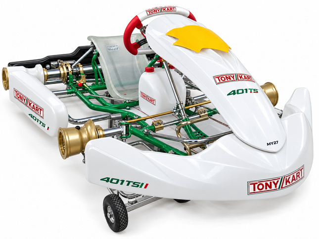 TONY KART RACER 401 TS MY27  ROLLING CHASSIS