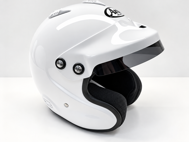 ARAI GP-J3 JET FIA CAR RACING HELMET WHITE Snell 2020 FIA 8859-2015