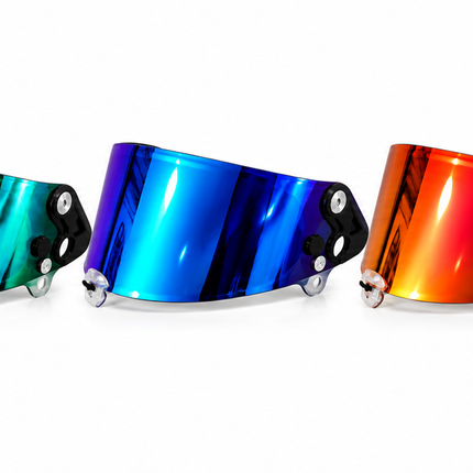 Arai GPV-R + SKV-R Iridium Mirror Visor Gold Green Silver Blue Red Genuine Part