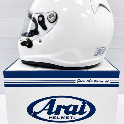 ARAI SK-6 SK6 KART MOTORSPORT HELMET - WITH EXTRA MIRROR VISOR BLUE GREEN GOLD SILVER (Copy)