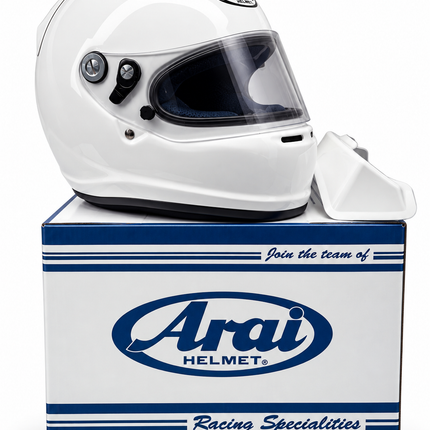 Arai SK-6 Helmet With Extra Visor, Arai Bag & Rear Spoiler