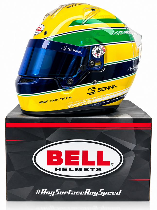 BELL MOTOR SPORT HELMET KC7- CMR SENNA - CMR2016