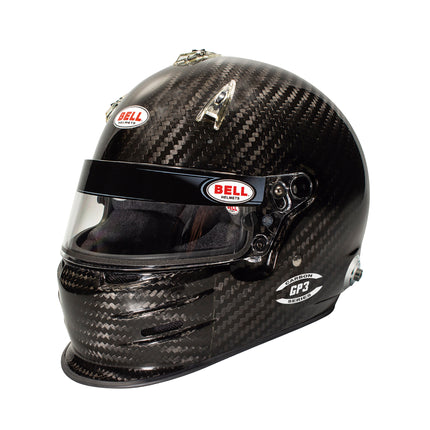 BELL MOTOR SPORT GP3 CARBON (HANS) FIA8859/SA2020 CAR RACING HELMET