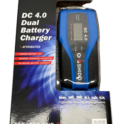 Shido DC 4.0 Battery Charger for Lithium / Lead-Acid