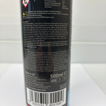 Silkolene Titanium Dry Lube 500ml