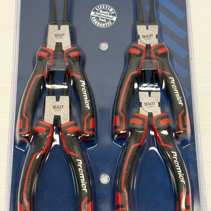 Sealey AK8457 180mm Circlip Pliers Set 4pc