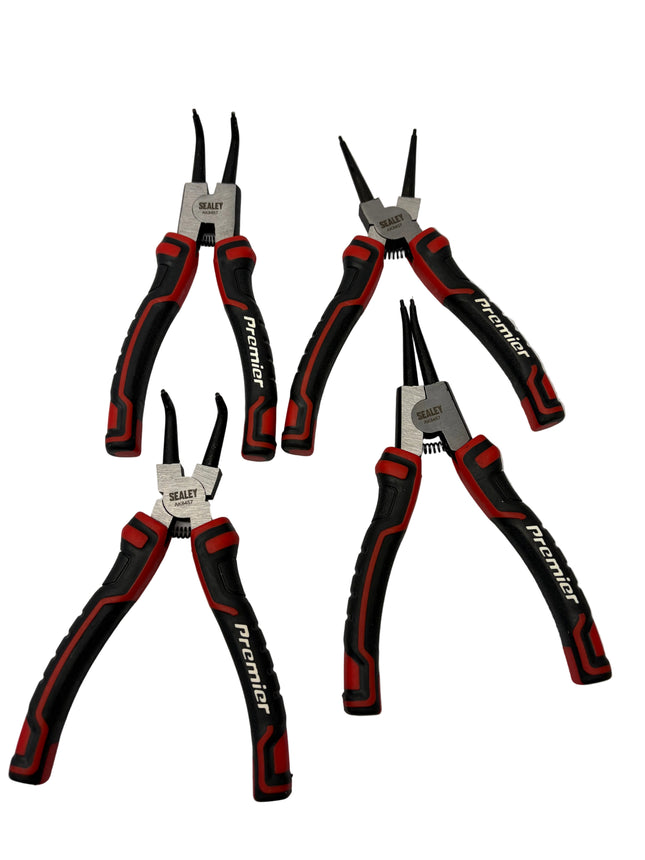 Sealey AK8457 180mm Circlip Pliers Set 4pc