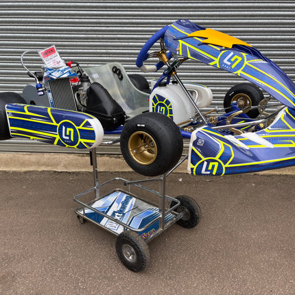 TONY KART 2025 LN LANDO 401 T MY25 ROTAX EVO KART COMPLETE USED CHASSIS + NEW ENGINE