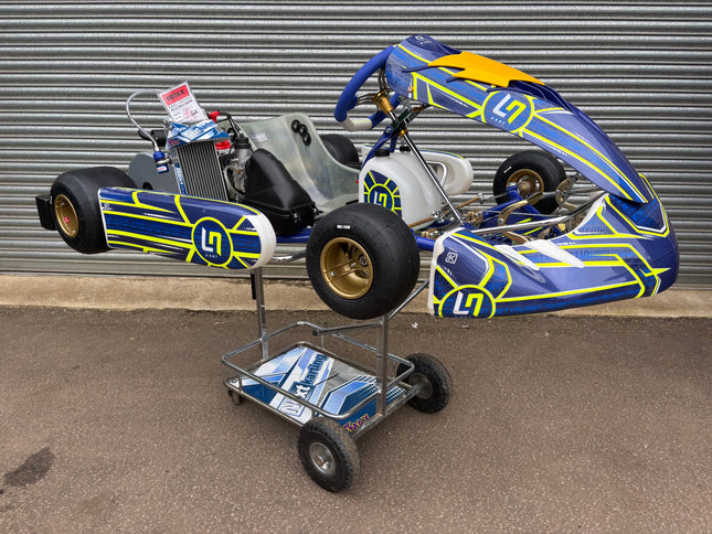 TONY KART 2025 LN LANDO 401 T MY25 ROTAX EVO KART COMPLETE USED CHASSIS + NEW ENGINE
