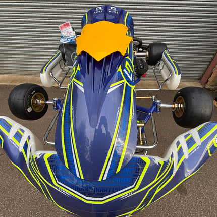 TONY KART 2025 LN LANDO 401 T MY25 ROTAX EVO KART COMPLETE USED CHASSIS + NEW ENGINE