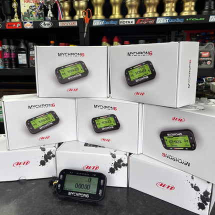 Mychron 6 2T GPS Lap-timer + M10 Temp Pick Up / Rotax