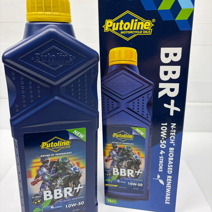 Putoline N-Tech BBR+ 10W-50 4-Stroke Engine Oil 1L Road & Race On + Off Road