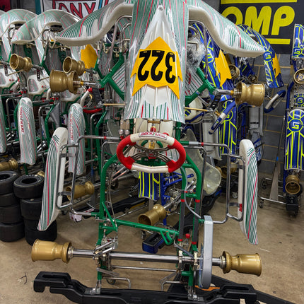 TONY KART RACER MY26 2026 401 T ROLLING CHASSIS USED DY40512