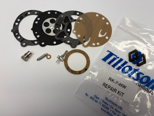 Iame X30 & Gazelle Carburettor Tillotson HW27A HW47 RK-7HW Carb Full Repair Ki