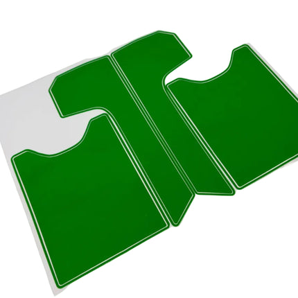 OTK Extendable Rear Bumper Outer Kart Stickers - Blue , Yellow , Red , Green