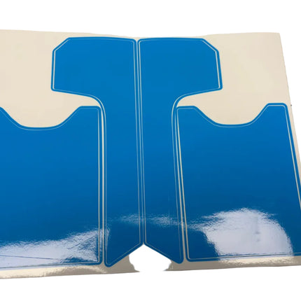 OTK Extendable Rear Bumper Outer Kart Stickers - Blue , Yellow , Red , Green