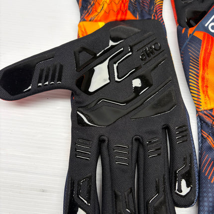 OMP KS-4 KS4 ART BLACK / ORANGE KARTING GLOVES