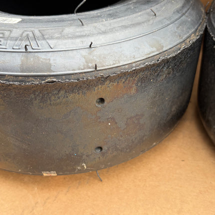 VEGA CADETTI USED - UK SLICK KART TYRES FULL SET REF 506