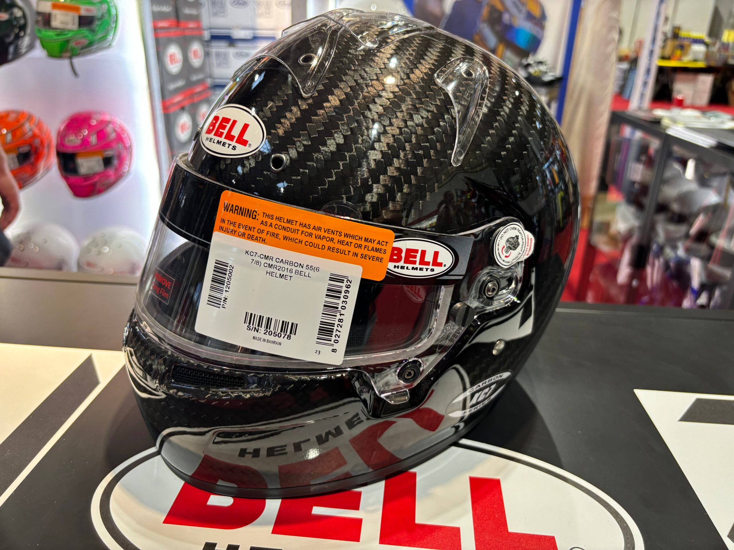 bell carbon fiber helmet uk BELL MOTOR SPORT HELMET KC7 ULTRA CMR CARBON