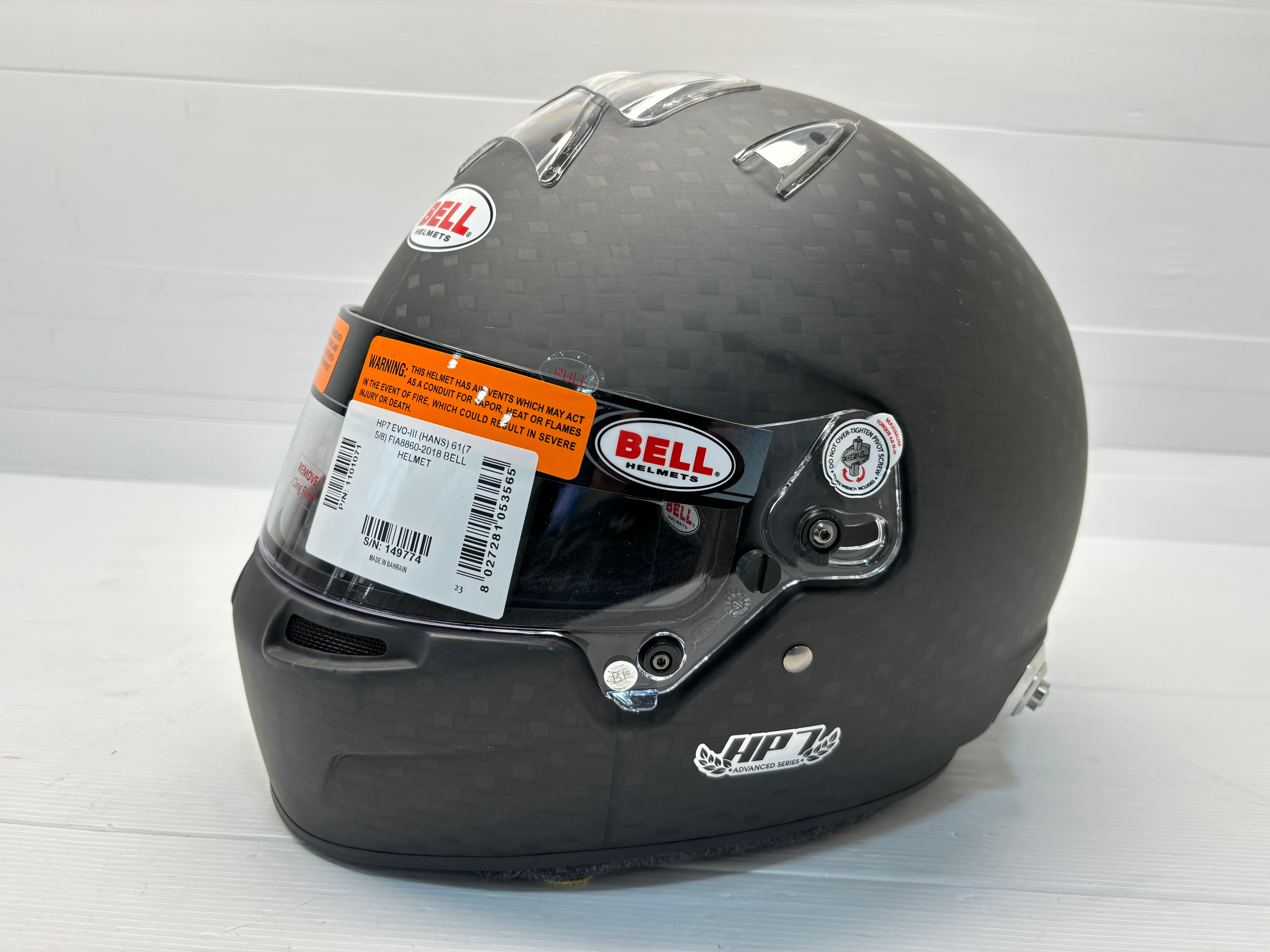 BELL MOTOR SPORT HP7 CARBON EVO