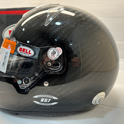 BELL MOTOR SPORT RS7 CARBON (HANS) FIA8859/SA2020 RACE CAR HELMET