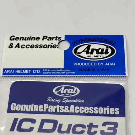 Arai Ck6 / Sk6 / Gp6 Ic 3 Duct Front White