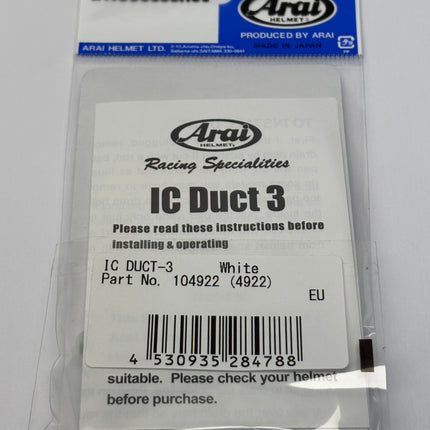 Arai Ck6 / Sk6 / Gp6 Ic 3 Duct Front White