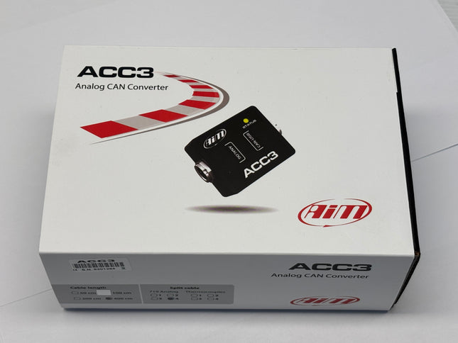 AIM ACC3 Analogue CAN Converter (4m Cable Length) - 4 x 719 Analogue Harness