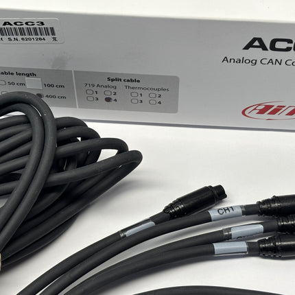 AIM ACC3 Analogue CAN Converter (4m Cable Length) - 4 x 719 Analogue Harness