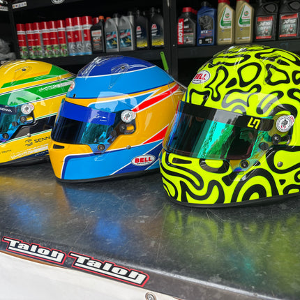BELL MOTOR SPORT HELMET KC7- CMR SENNA - CMR2016