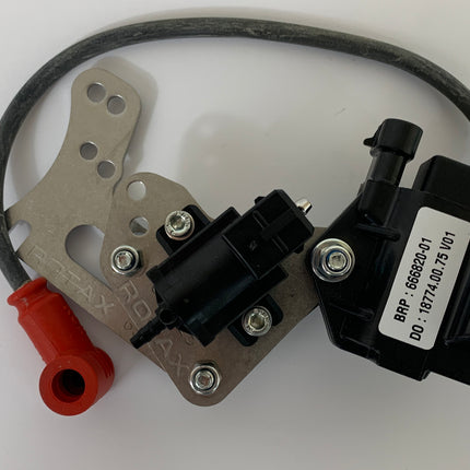 ROTAX MAX EVO IGNITION COIL AND BRACKET ASSEMBLY / SENIOR
