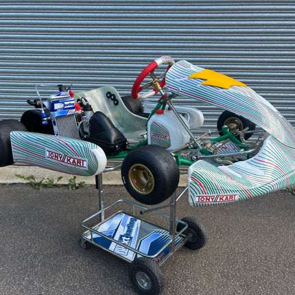 TONY KART 2025 RACER 401 T MY25 ROTAX EVO KART COMPLETE USED CHASSIS + NEW ENGINE