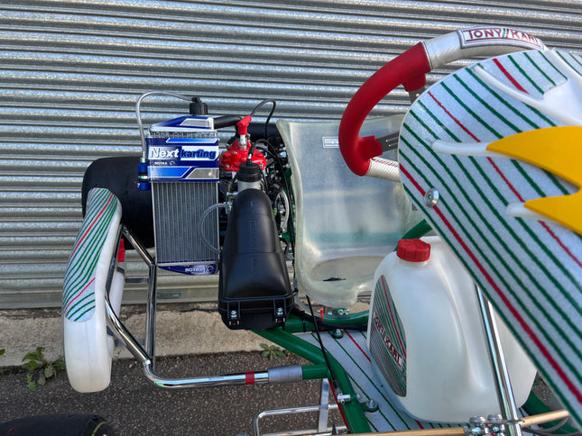 TONY KART 2025 RACER 401 T MY25 ROTAX EVO KART COMPLETE USED CHASSIS + NEW ENGINE