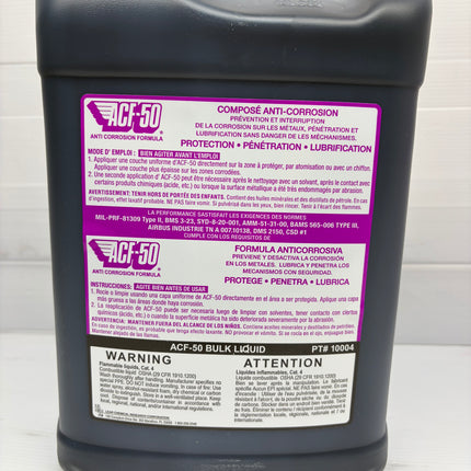ACF50 Anti-Corrosion Spray Rust Prevention Protection 4l