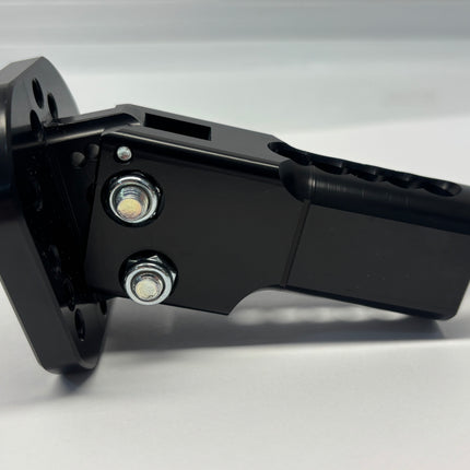TONY KART ADJUSTABLE LONG STEERING ANGLED BOSS LONG BLACK